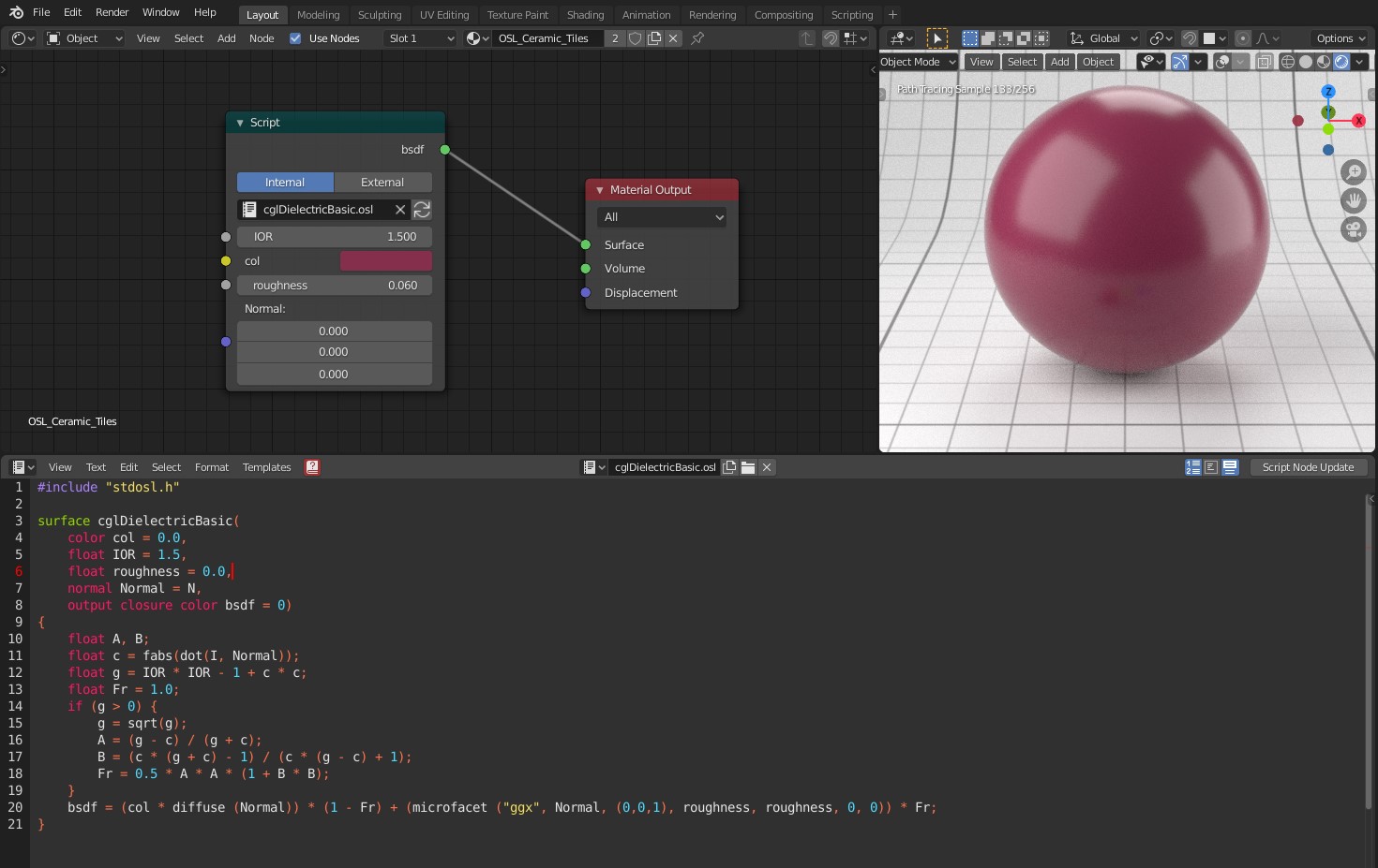 Cycles Shading Oded Maoz Erell S Cg Log